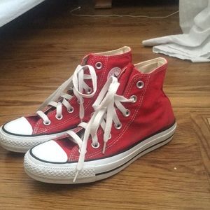 Red converse